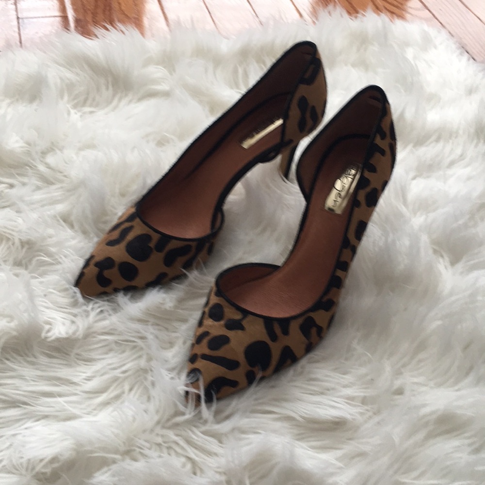 Leopard print shoes